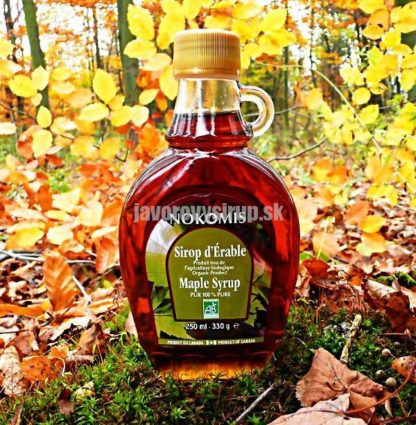 4 x 250 ml Javorový sirup BIO Dark (predtým Amber) sklo