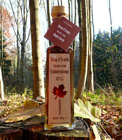 4 x 250 ml Javorový sirup Grade A Golden (predtým Grade A Light) elegantná sklenená fľaša - Image 2